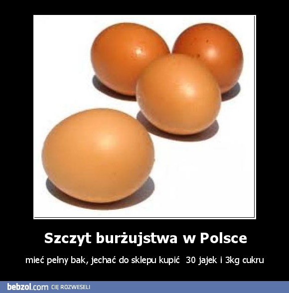 Szczyt burżujstwa w Polsce