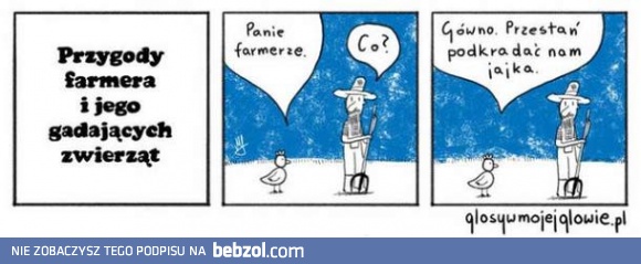 Panie farmerze!