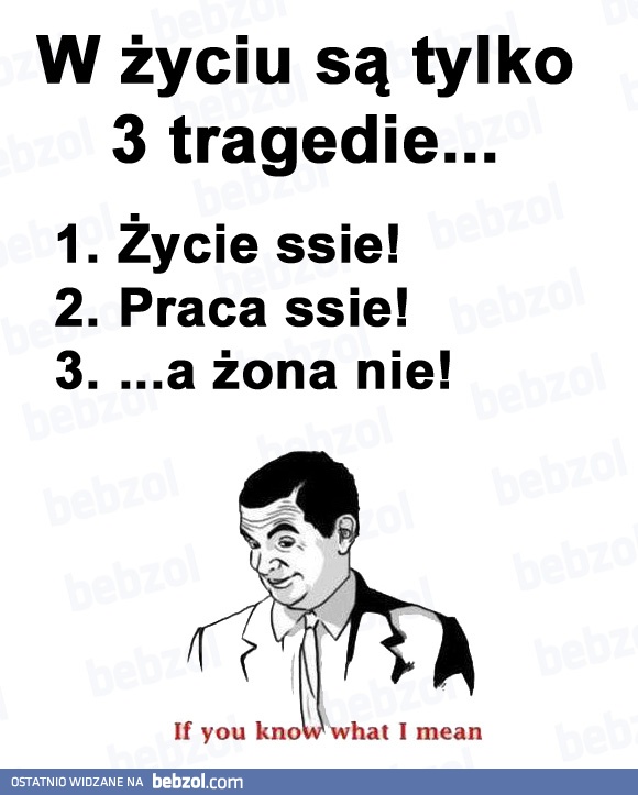 Życiowe tragedie