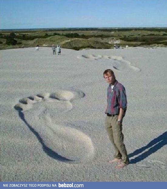 Wielka Stopa - tu była