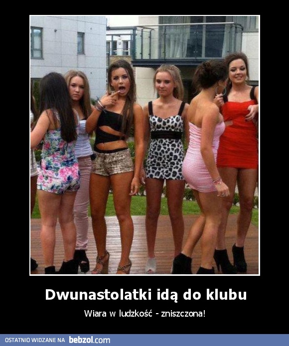 Dwunastolatki idą do klubu
