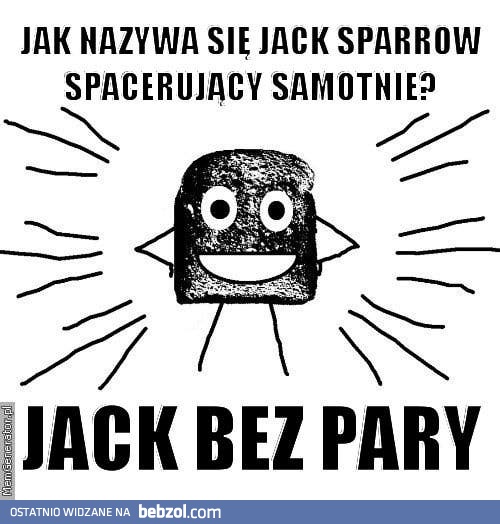 Samotny Jack Sparrow