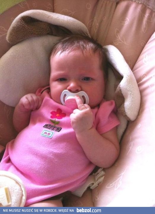 Rozkoszny mały bobasek