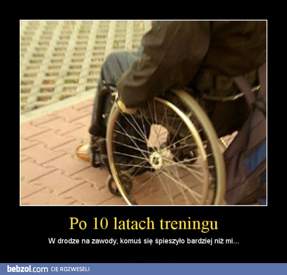 Po 10 latach treningu