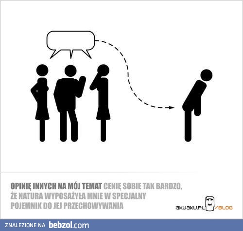 Opinia innych na mój temat