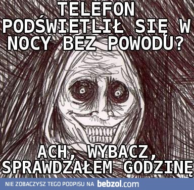 Telefon podświetlił się bez powodu?