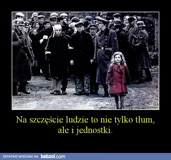 Na szczęście ludzie to...