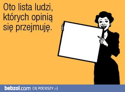 Lista istotnych ludzi