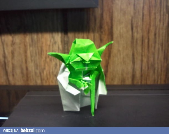 Yoda z origami