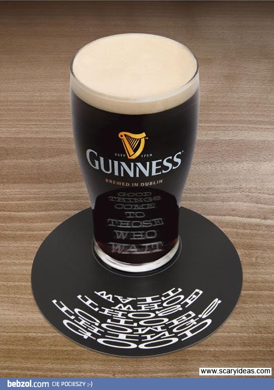 Po kilku odczytamy już bez odbicia