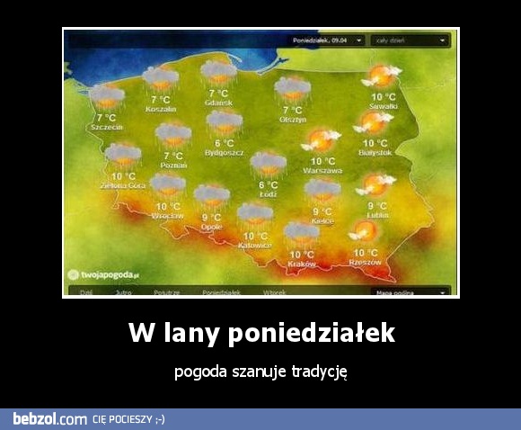 W lany poniedziałek