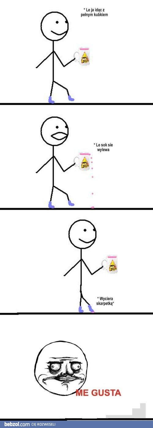 Kliknij share jeżeli też wycierasz skarpetką!