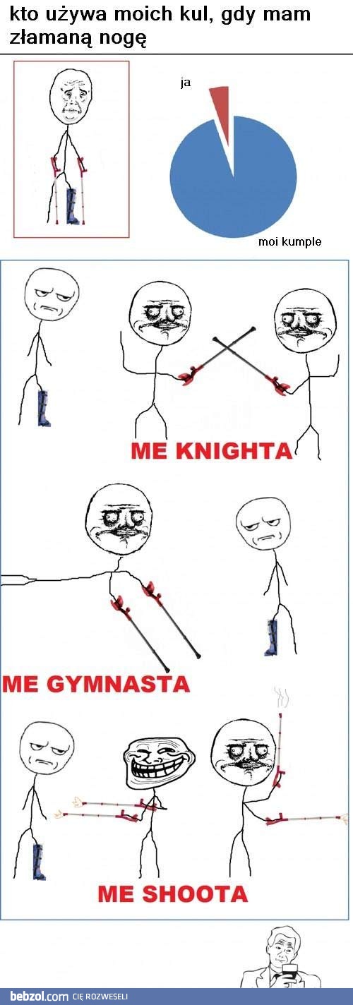 Gdy złamię nogę
