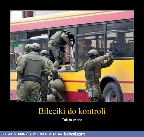 Bileciki do kontroli