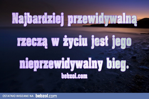 W życiu pewne jest tylko