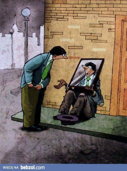 Wygląda na porządnego. Dam mu piątaka