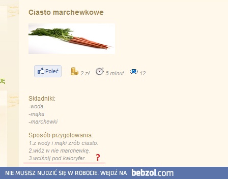 Przepis na pyszne ciasto