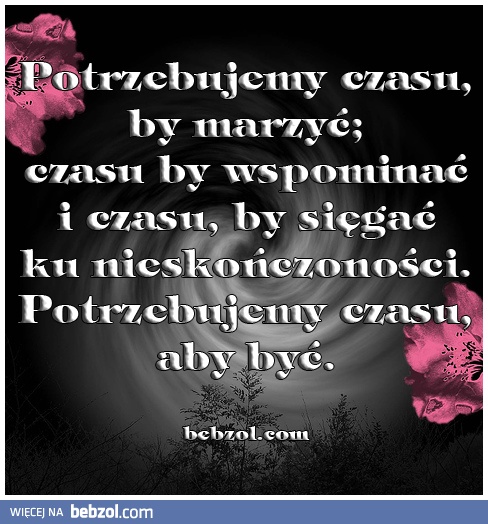 Potrzebujemy czasu by...