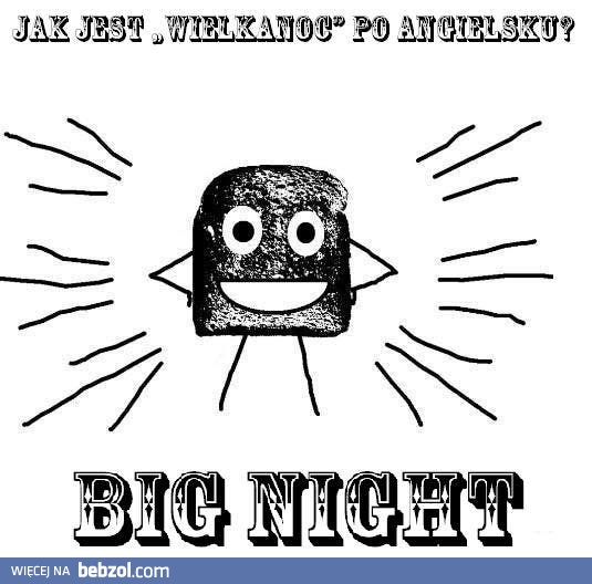 Człowiek suchar i Wielkanoc