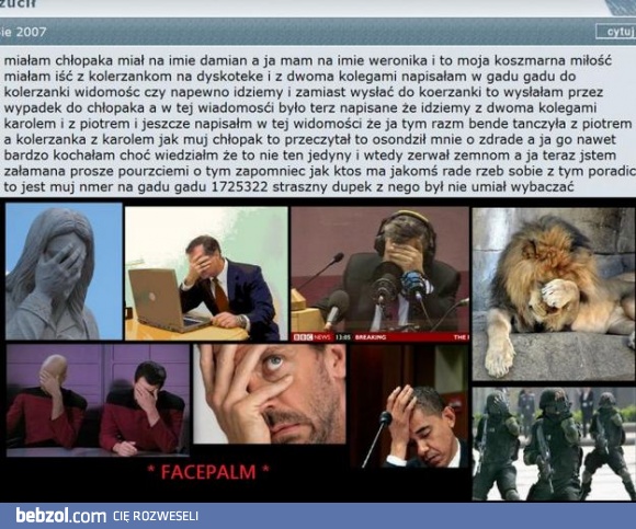 Straszny dupek z niego był