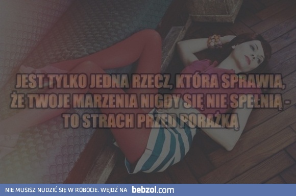 Strach przed porażką