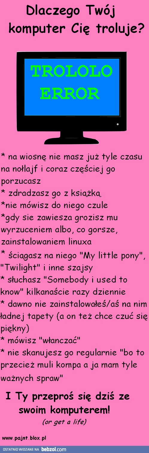 Twój komputer ma focha?