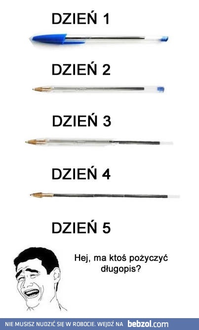 Krótki żywot długopisu