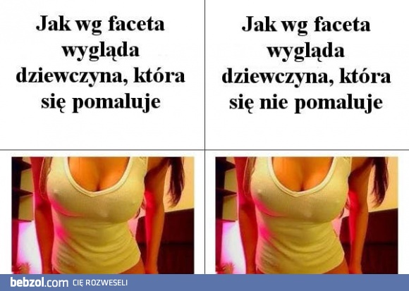 Makijaż oczyma faceta