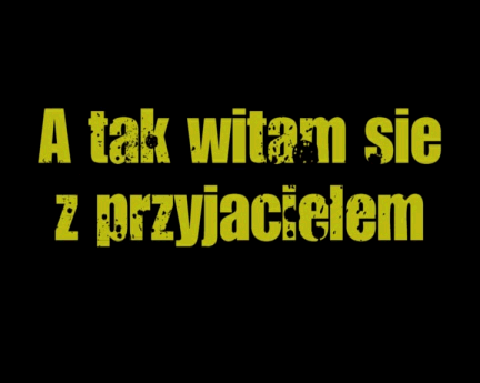 Tak się witamy