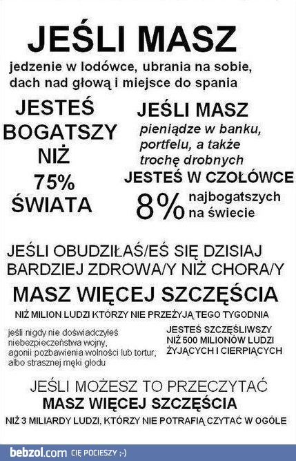 Taki z ciebie szczęściarz!