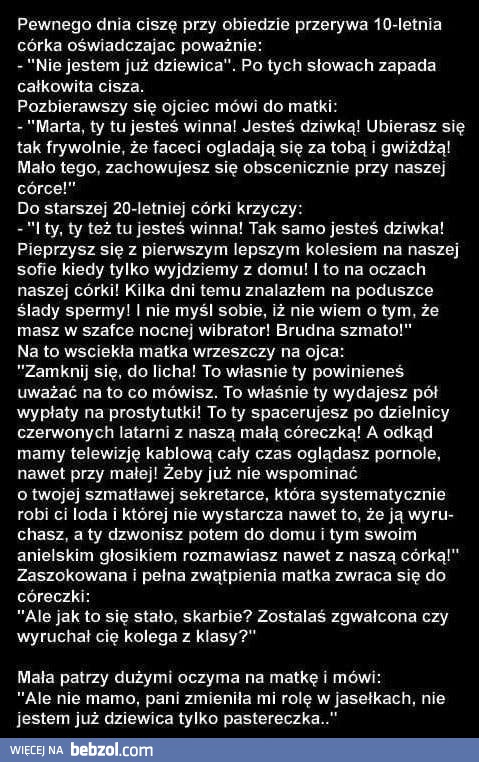 Wyznanie dziewczynki