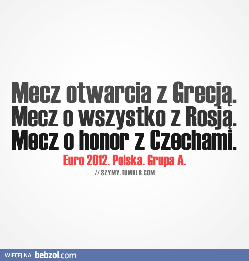 Czarne widmo EURO 2012