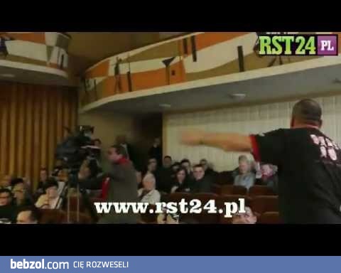 Agresywne bojówki Palikota