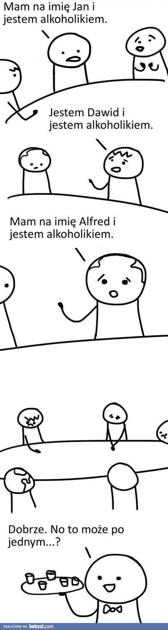 Nowe znajomości na spotkaniu AA