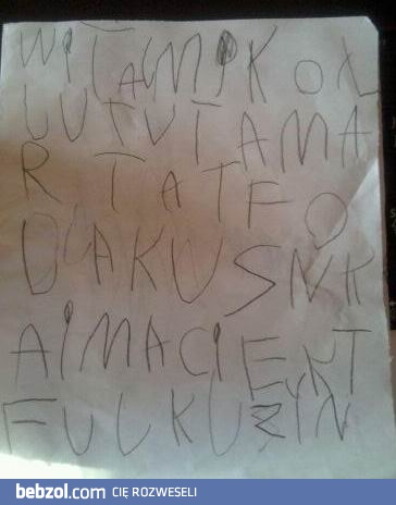 Kto potrafi ten list przetłumaczyć ?