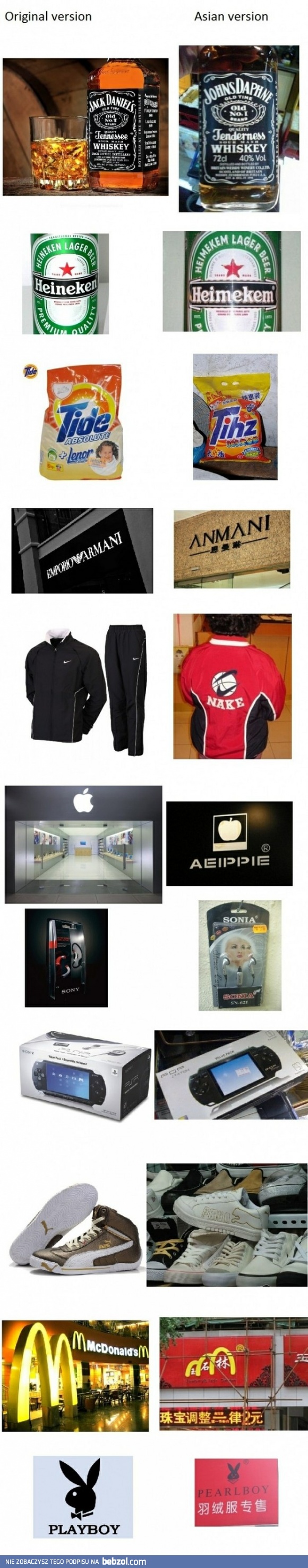 Nowa partia podróbek