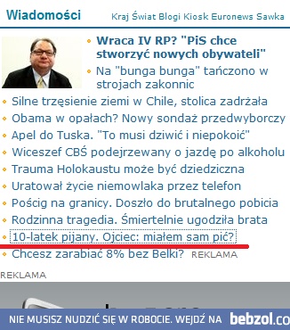Wydaje się logiczne...