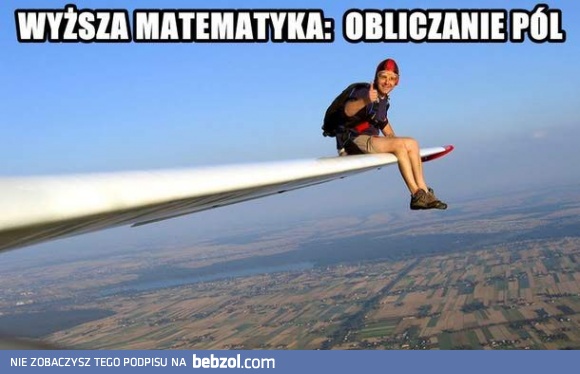 To już wyższa matematyka