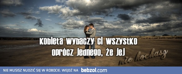 Niewybaczalny jest tylko