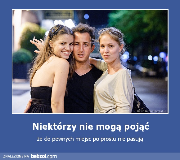 Niektórzy nie mogą pojąć
