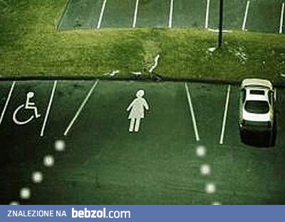 Parking przyjazny dla kobiet