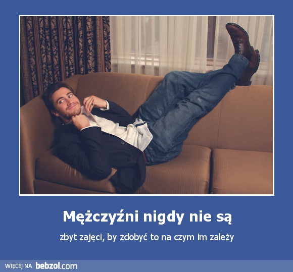 Mężczyźni nigdy nie są