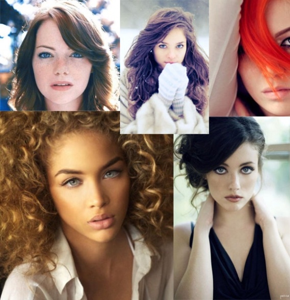 Niebieskookie piękności - galeria