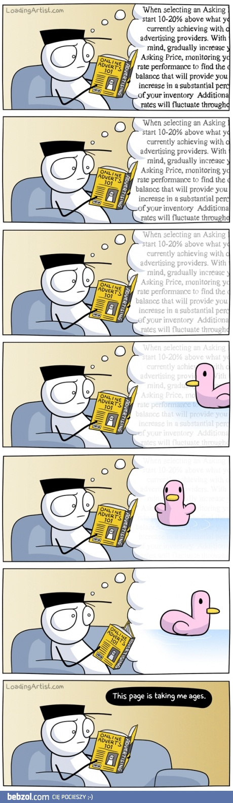 Zawsze podczas czytania książki