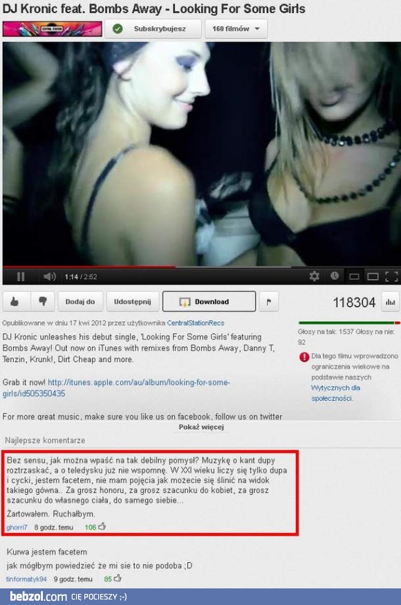 Komentarz na poziomie