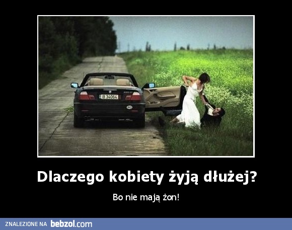 Dlaczego kobiety żyją dłużej?