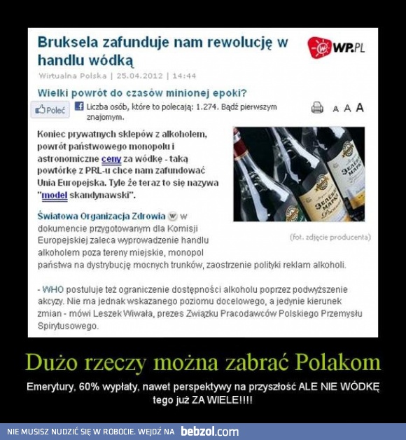 Dużo rzeczy można nam odebrać