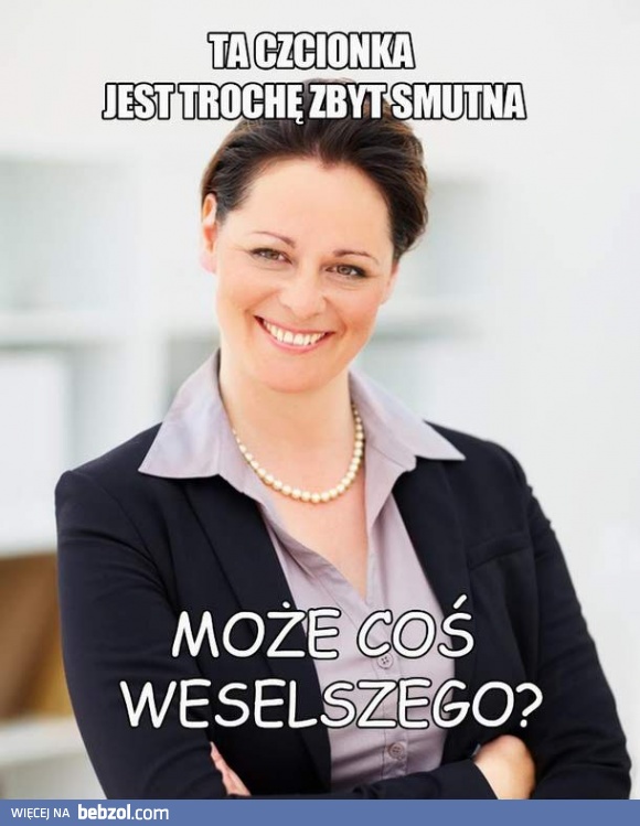 Coś weselszego