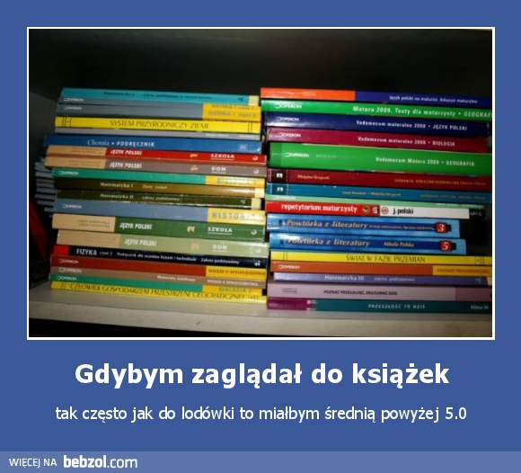 Gdybym zaglądał do książek