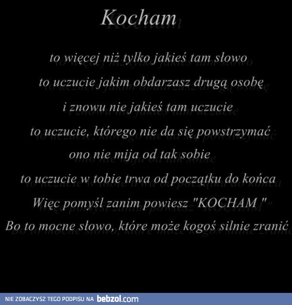 Kocham